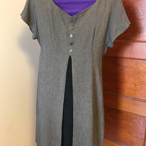 Vintage Summery Tweed Dress - Picture 2 of 12